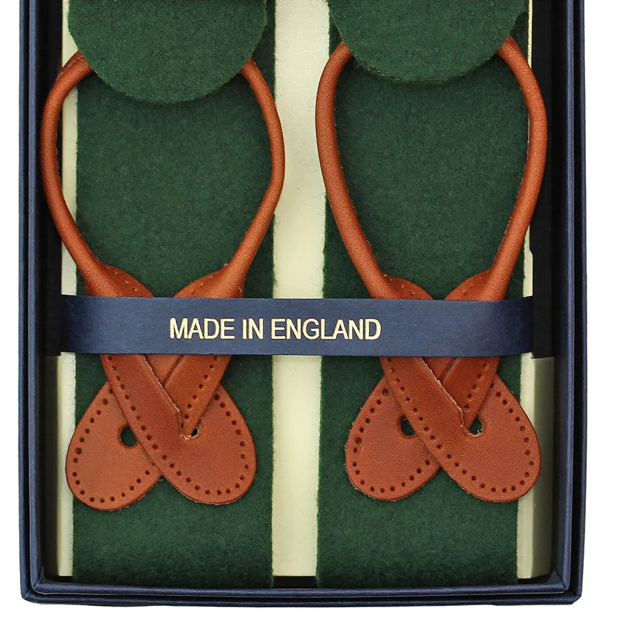 Boxcloth Braces - Green