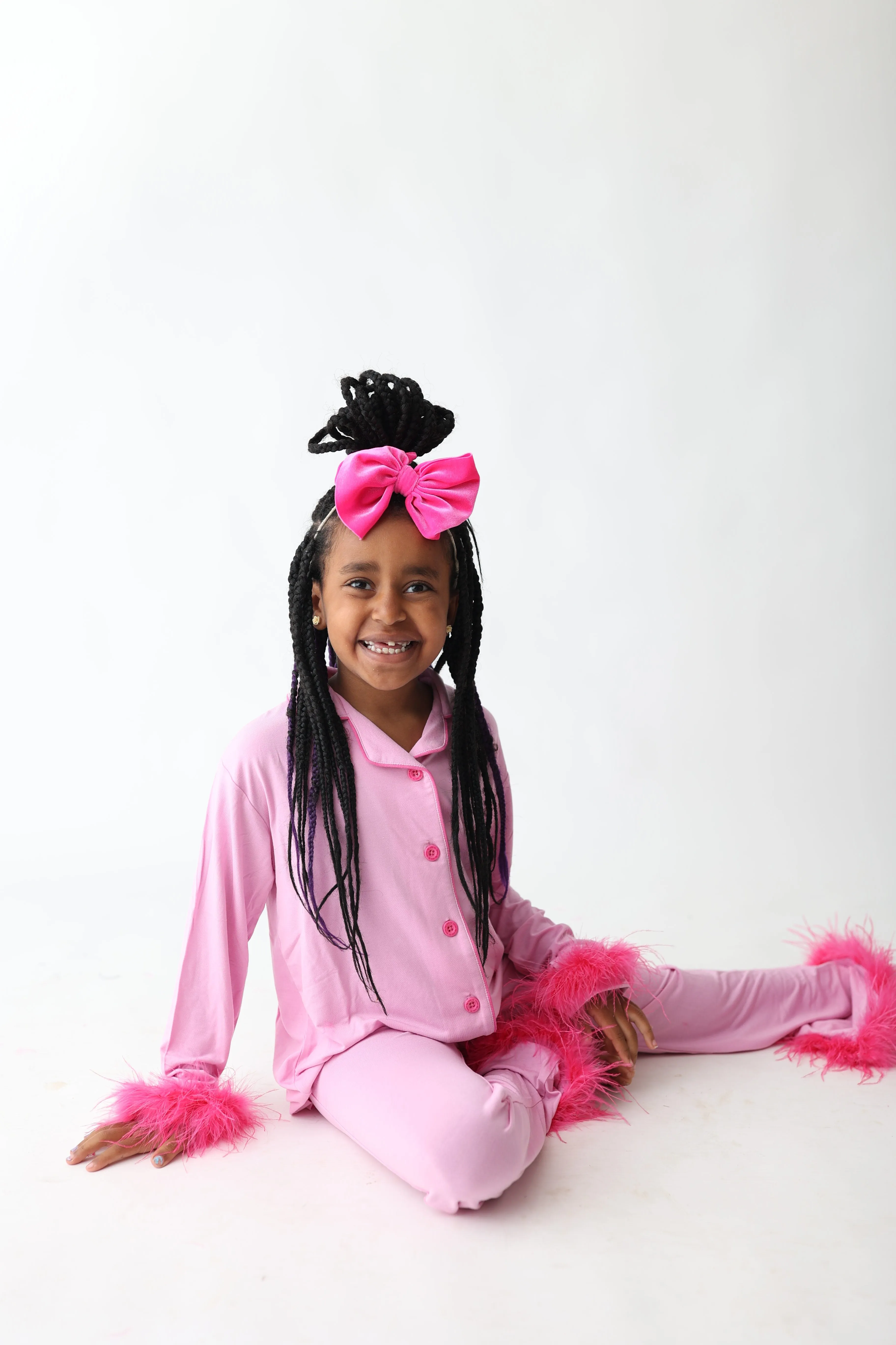 Bubblegum Girl’s Flare Feathered Dream Set