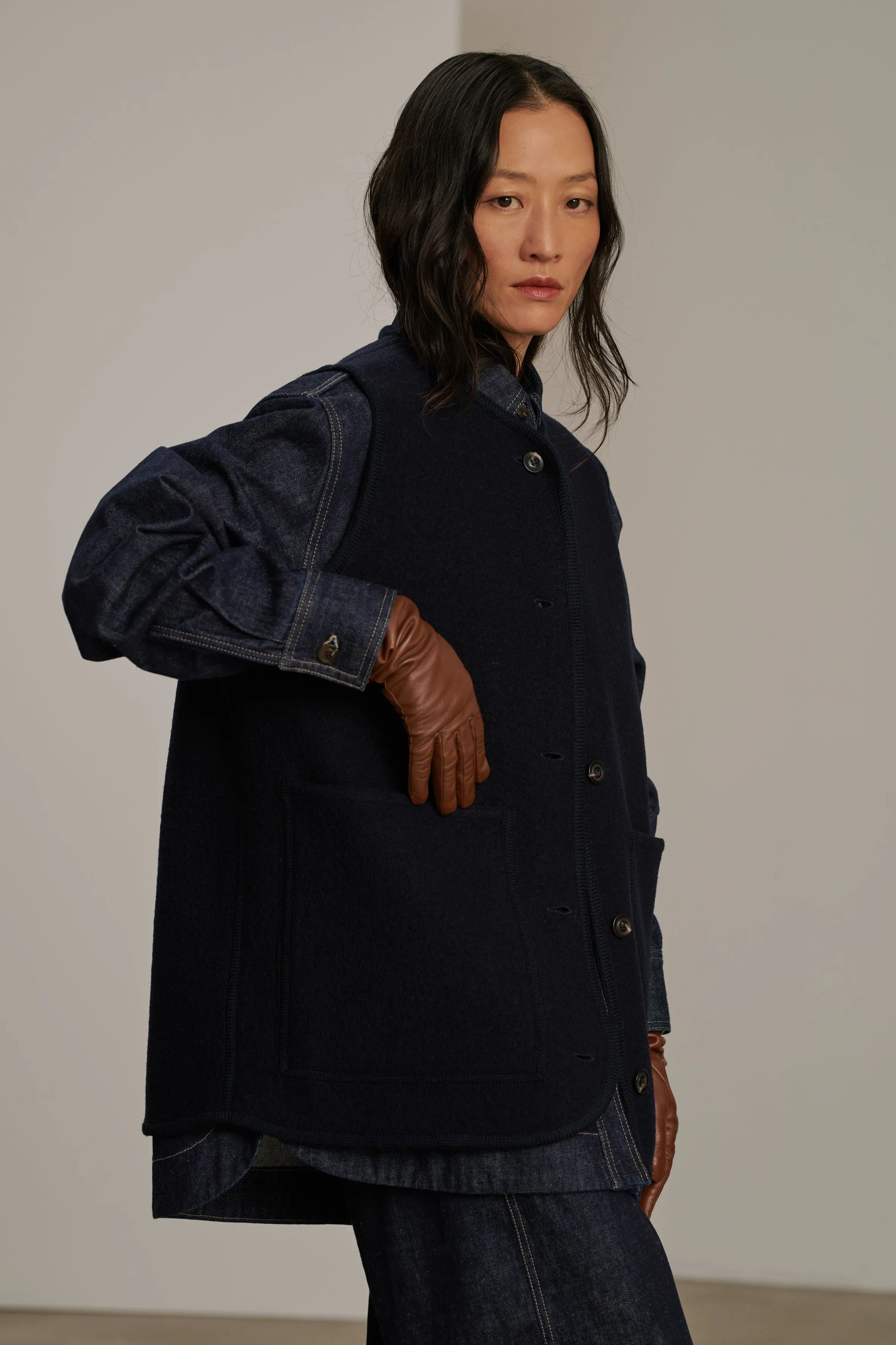 CHICAGO NAVY JACKET