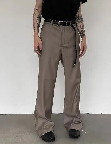Chicmy- Flared Wide-Leg Mopping Pants