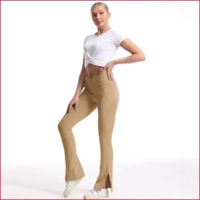 Flared Leg Yoga Pants in Various Colors and Sizes