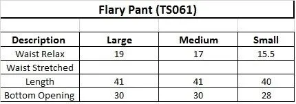 Flared Pants