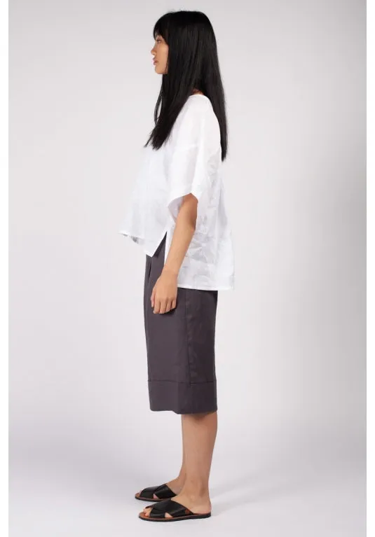 Fuzuki Top in White