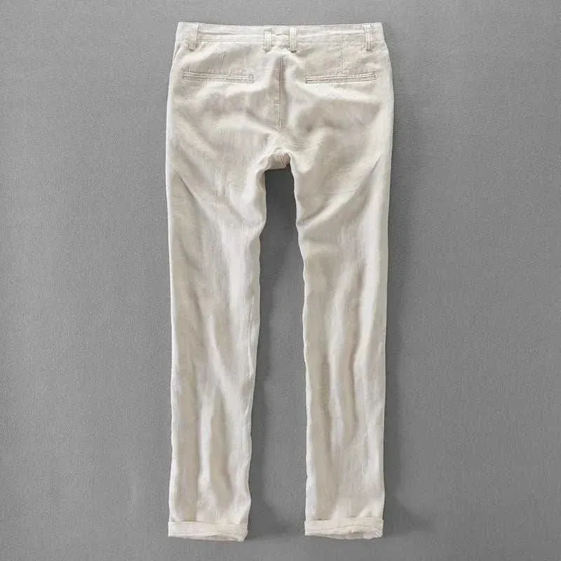 Linen casual pants