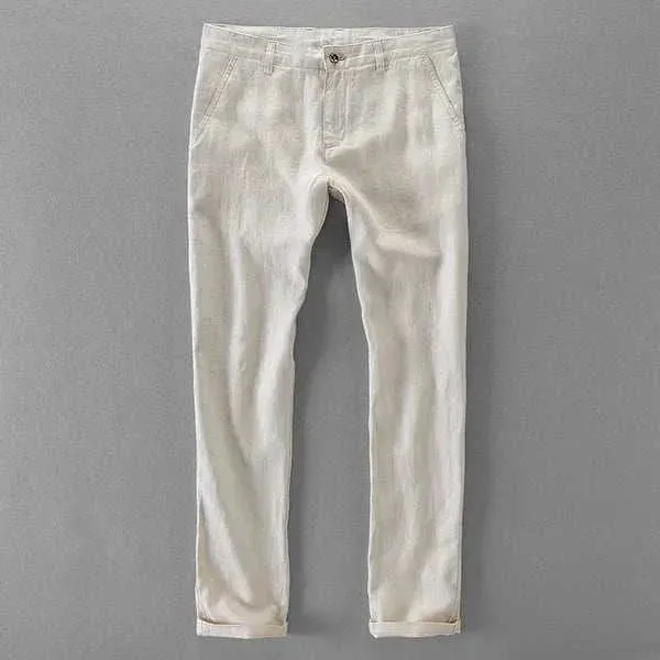 Linen casual pants