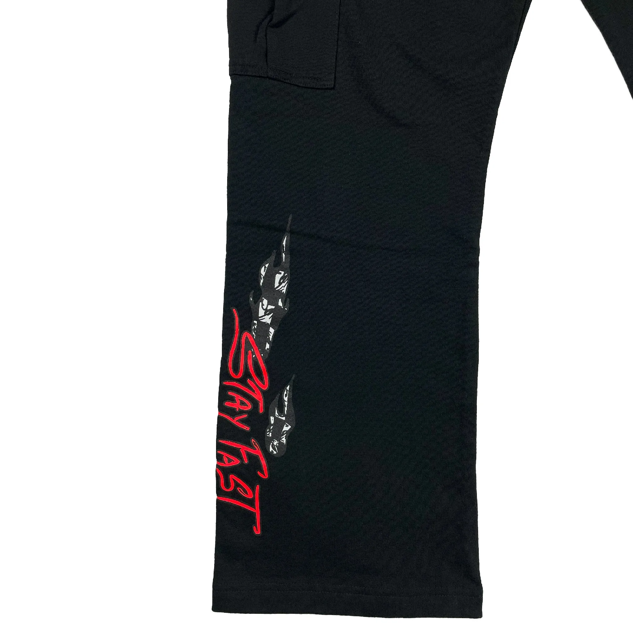 Matty Boy Flared Cargo Pants - "Stay Fast"