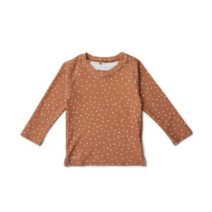 Noah Swim Tee - Confetti terracotta