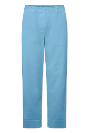 PALLA PANTS TWILL BRIGHT LIGHT BLUE