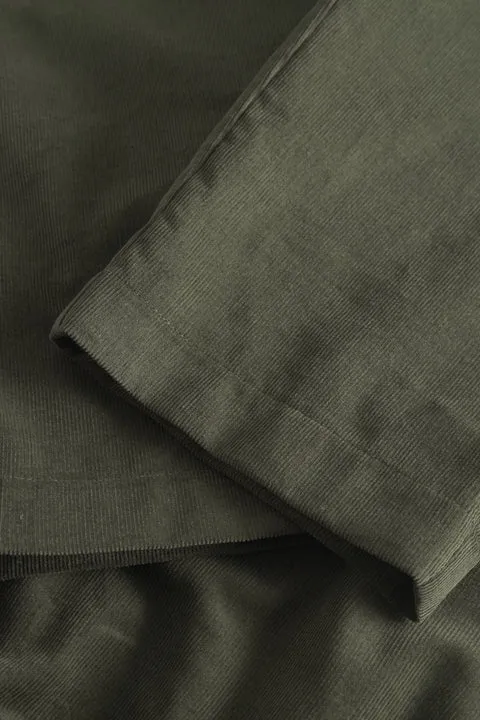 PAREL BABY CORD GOTS - MOSS GREEN