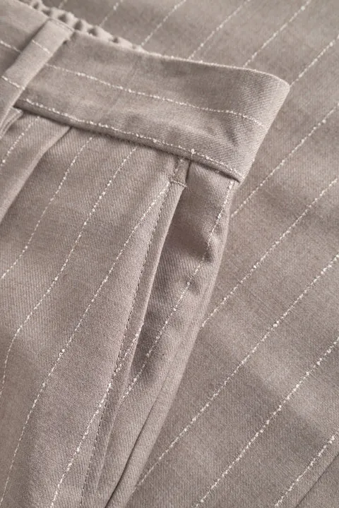 PAULLETTA BROKEN WOOL STRIPE