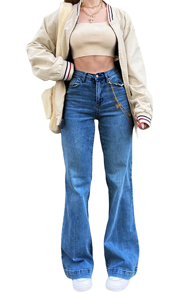 PT3098 High Rise Denim Jeans Pant
