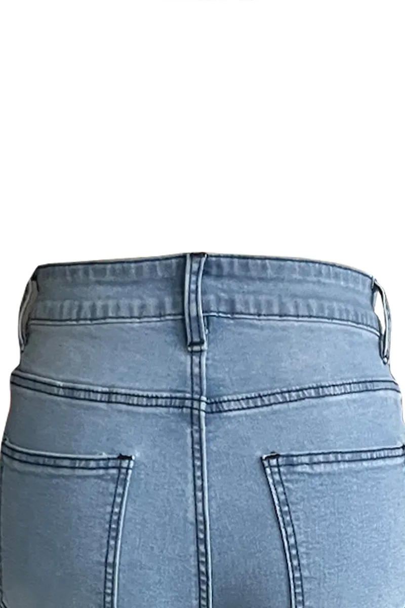 PT3098 High Rise Denim Jeans Pant