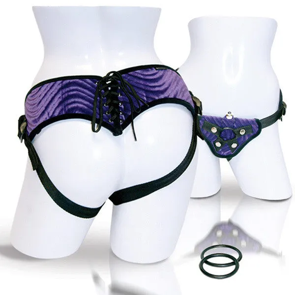 SPORTSHEETS VIBRATING CORSETTE STRAP-ON