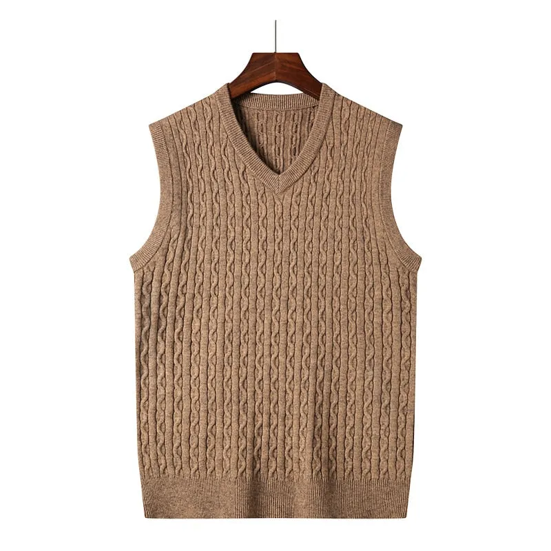 Sweater Pullover Knit Vest