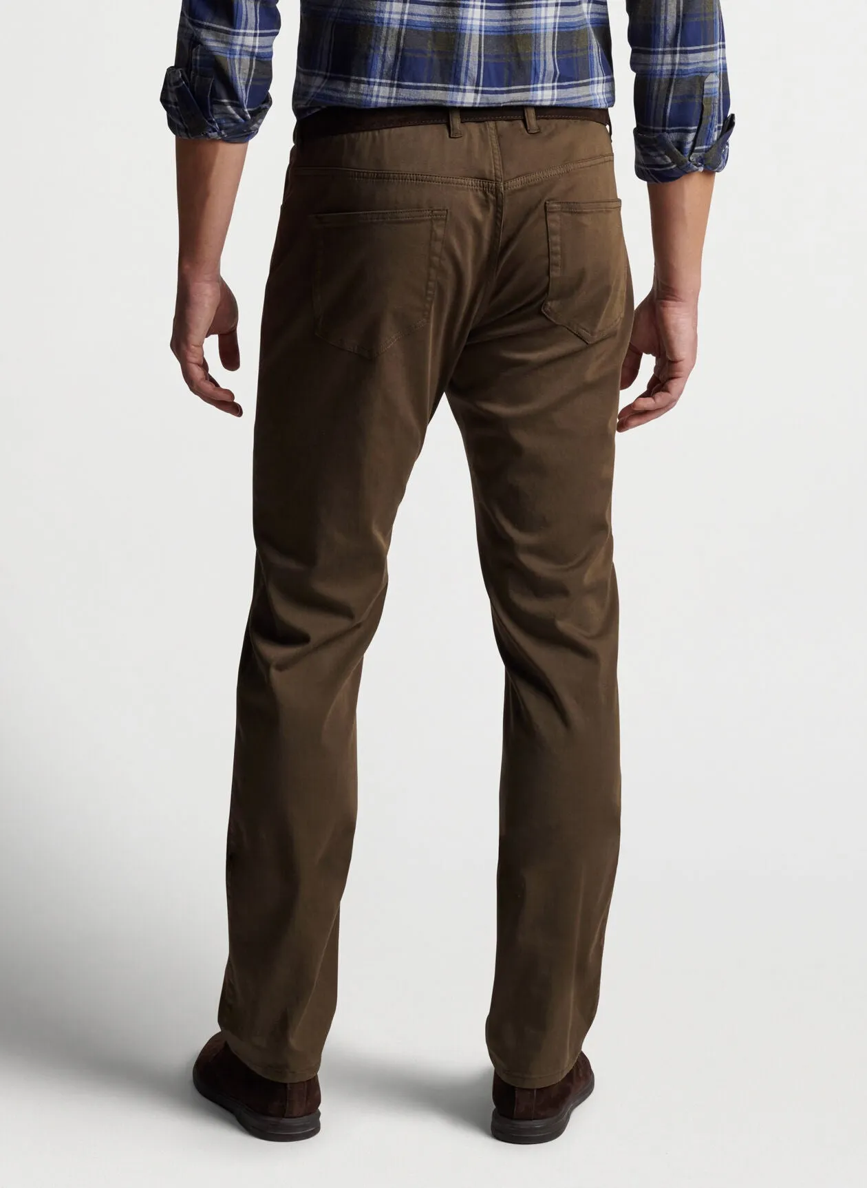 Ultimate Sateen Five Pocket Pant- Chestnut