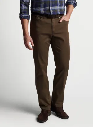 Ultimate Sateen Five Pocket Pant- Chestnut
